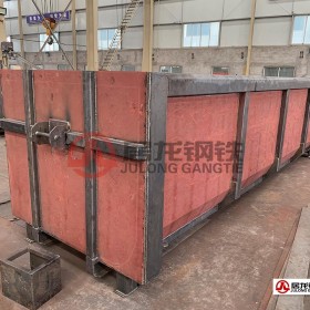 U型废固箱出口加工 采用NM450耐磨板
