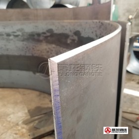 钢板铣边卷弧加工,应用于脱硫脱硝塔施工建设中。
