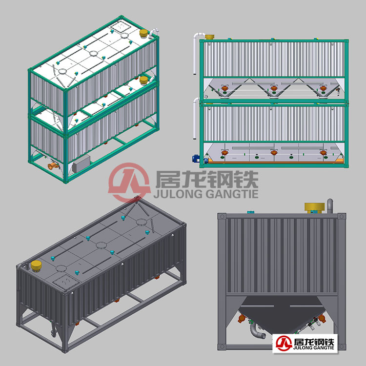 集装箱式卧式水泥仓