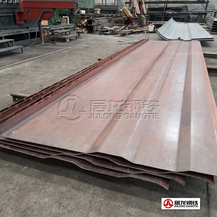 废固箱箱体边板折弯加工，材质NM300/NM400/NM450/NM500/Hardox450耐磨钢板。